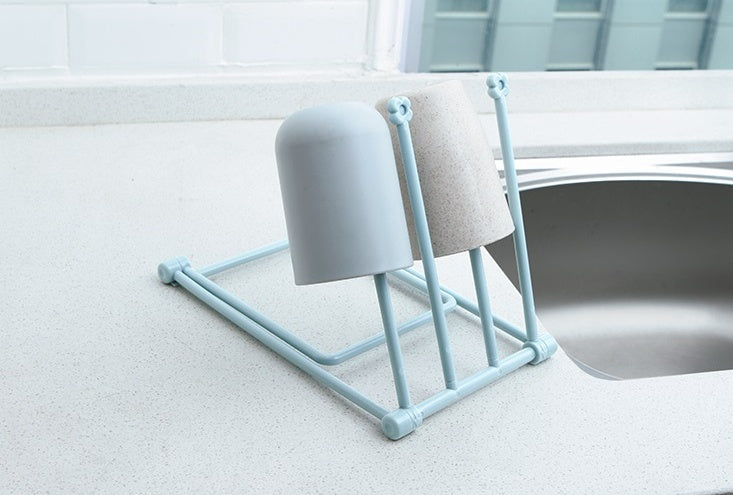 Foldable Dishcloth Rack – Kitchen Gadget & Organizer