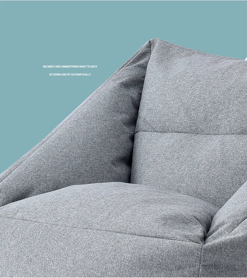 Cadeira Lazy Sofa Oversized – Conforto e Estilo para o Seu Quarto