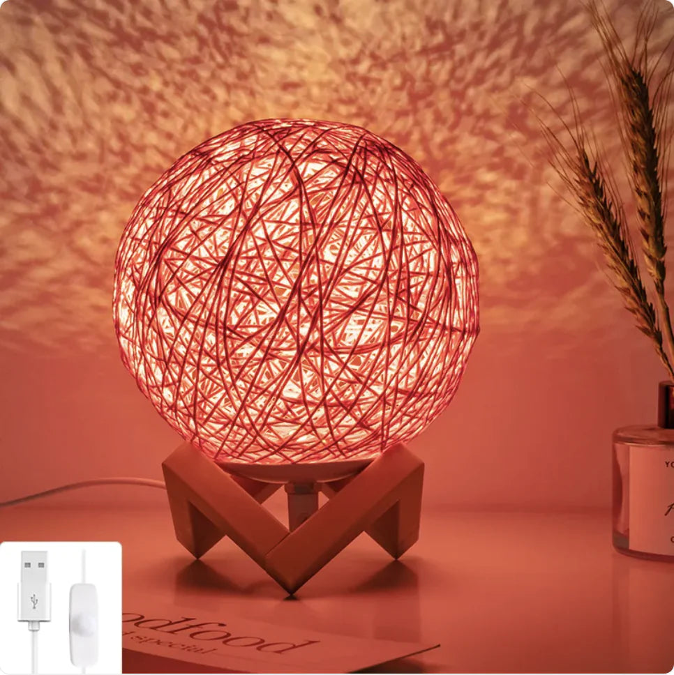 Luz Noturna LED Oversized – Atmosfera Aconchegante e Estilosa