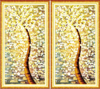 Pintura 5D com Diamantes por Atacado ✨ – Decoração Elegante para Parede da Sala de Estar