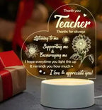 Candeeiro de Mesa Minimalista “DAD” – Luz Noturna Quente e Estilosa