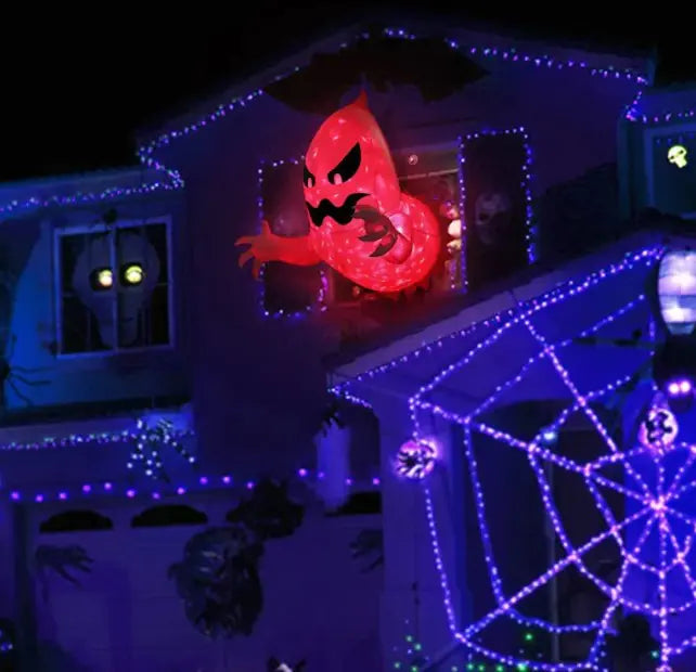 Decoração Insuflável de Fantasma Assustador