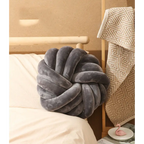 Almofada Decorativa em Nó – Conforto e Estilo para a Sua Casa - Cinza escuro - Flatware Set