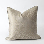 Almofada Lombar para Sala 🛋️ – Conforto Ergonómico - Gold Leopard Grey / 50x50 pillowcase