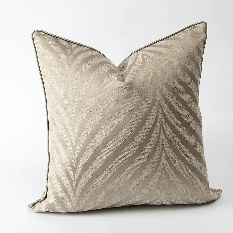 Almofada Lombar para Sala 🛋️ – Conforto Ergonómico - Textured jacquard / 50x50 pillowcase