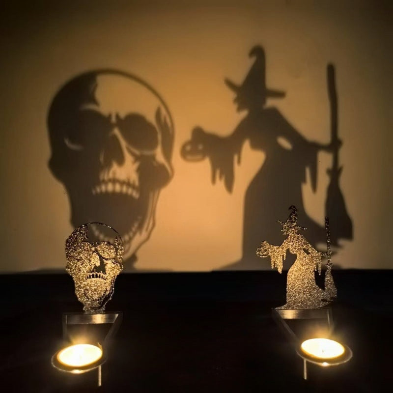 Castiçais de Halloween – Decoração Assustadoramente Criativa