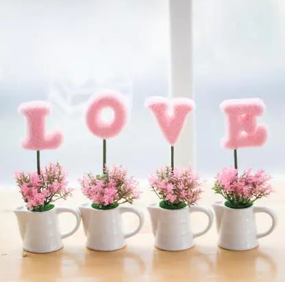 Objetos Decorativos Fofo 🏡 – Decoração para Sala de Estar